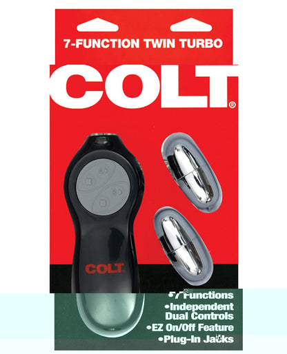 COLT 7-Function Twin Turbo Bullets - Silver