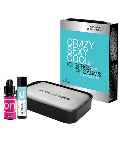 Sensuva Crazy Sexy Cool Icebergs & Orgasms Pleasure Kit