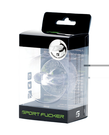 Sport Fucker Universal Cockring - Clear