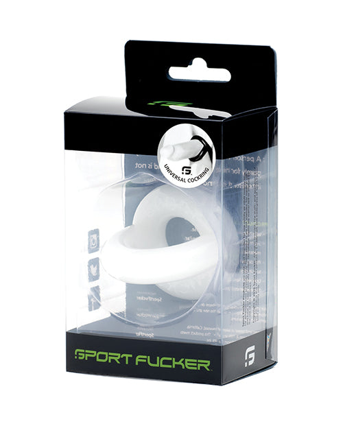 Sport Fucker Universal Cockring - White