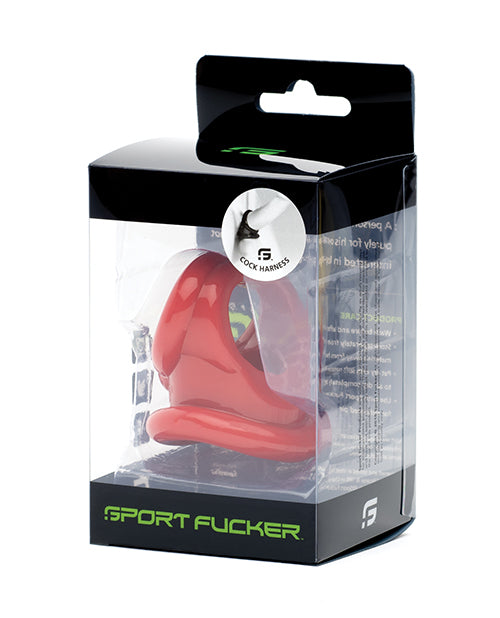 Sport Fucker Cock Harness - Red