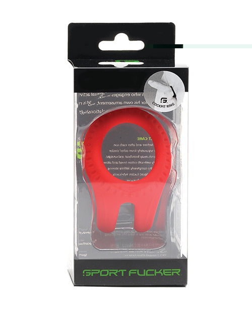 Sport Fucker CockPit Cockring - Red