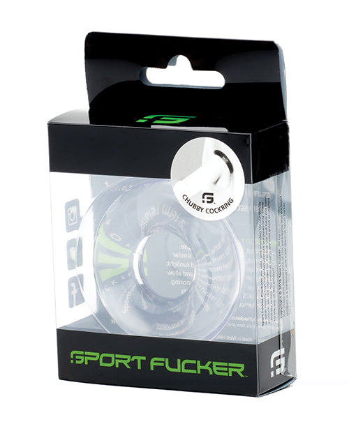 Sport Fucker Chubby Cockring - Clear