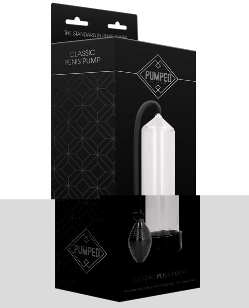 Shots Pumped Classic Penis Pump - Transparent