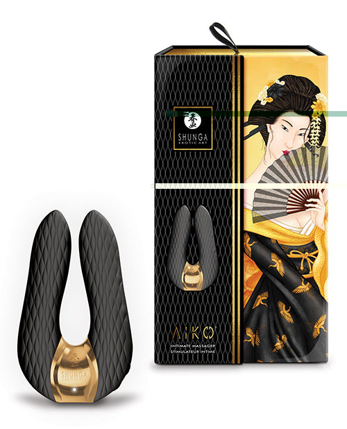 Shunga Aiko Intimate Massager - Black