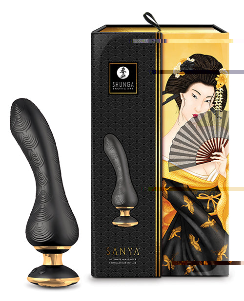 Shunga Sanya Intimate Massager - Black