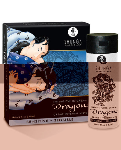 Shunga Dragon Sensitive Cream - 2 oz