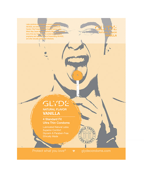 Glyde Vanilla - Pack of 4