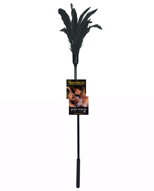 Sportsheets Body Tickler Starburst Feather - Black