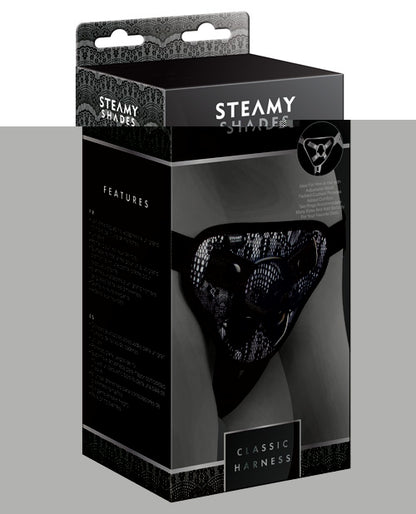 Steamy Shades Classic Harness - Black/White