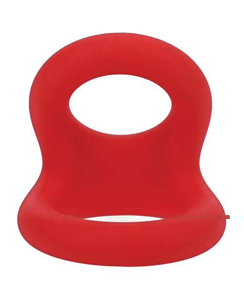 Tantus Uplift Silicone C Ring - Crimson