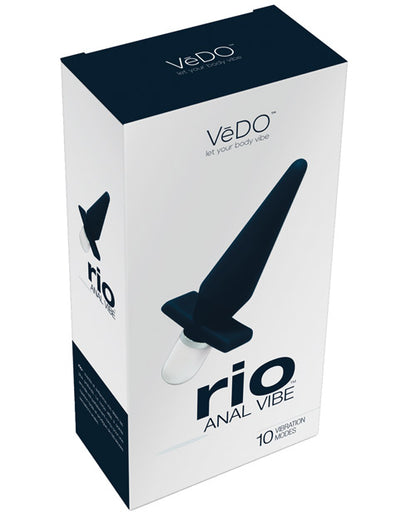 VeDO Rio Anal Vibe - Just Black