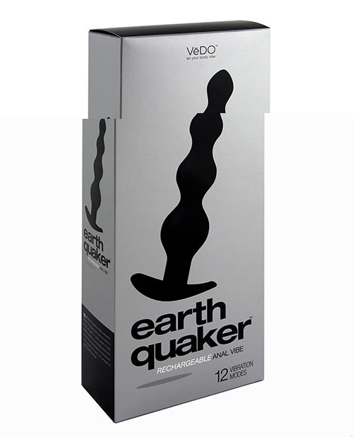 VeDO Earth Quaker Anal Vibe - Just Black