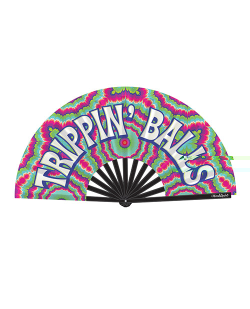 Wood Rocket Trippin' Balls Fan - Multi-Color