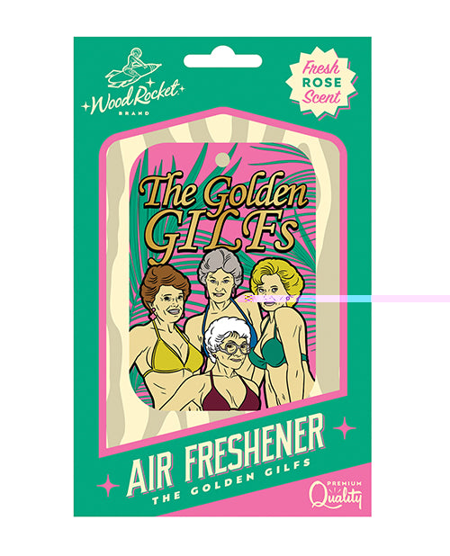 Wood Rocket Middle Finger Peach Air Freshener - Cologne