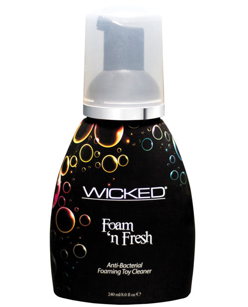 Wicked Sensual Care Foam N Fresh Anti-Bacterial Foaming Toy Cleaner - 8 oz