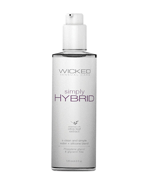 Wicked Sensual Care Simply Hybrid Lubricant - 4 oz