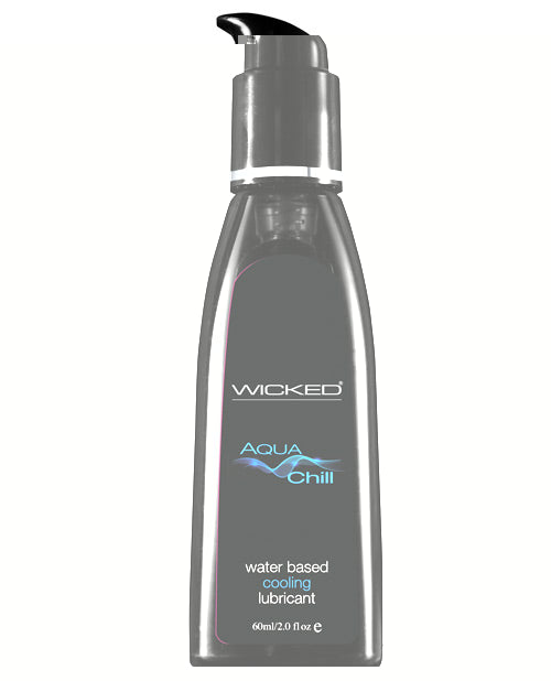 Wicked Sensual Care Aqua Chill Water Based Cooling Lubricant - 2 oz