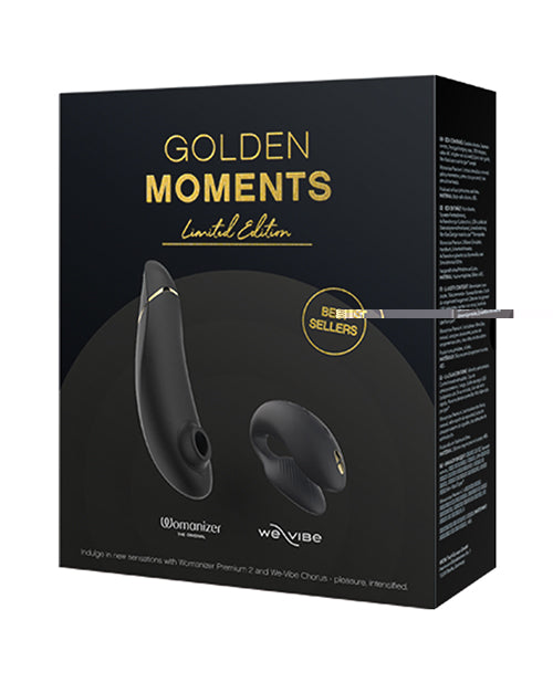 We-Vibe Chorus / Womanizer Premium 2 Golden Moments Collection 2023 - Black/Gold