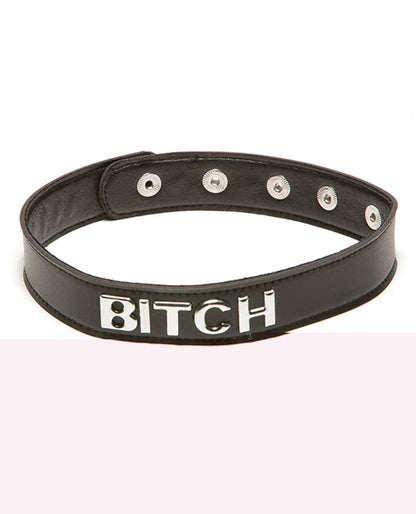 XPlay Talk Dirty to Me Collar - Bitch