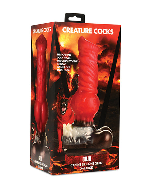 Creature Cocks Cujo Canine Silicone Dildo - XL