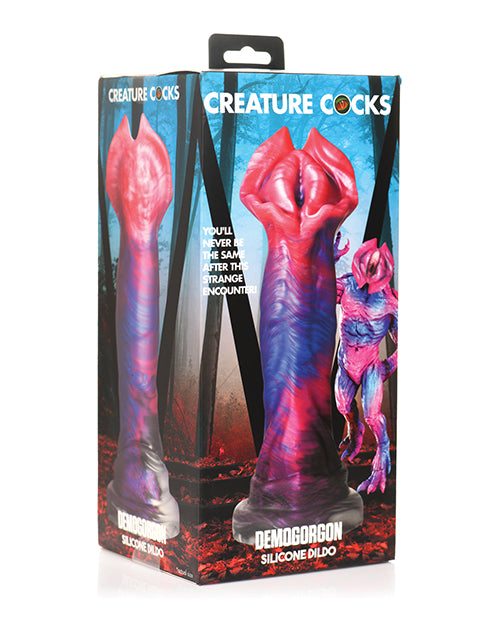 Creature Cocks Demogorgon Silicone Dildo - Multi Color