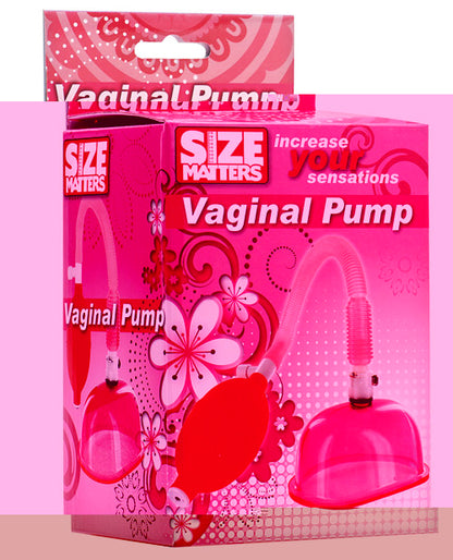 Size Matters Clitoris Vaginal Pump Kit - Pink