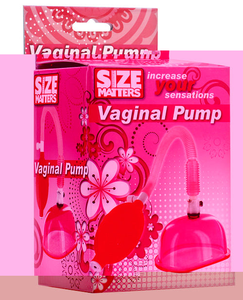 Size Matters Clitoris Vaginal Pump Kit - Pink