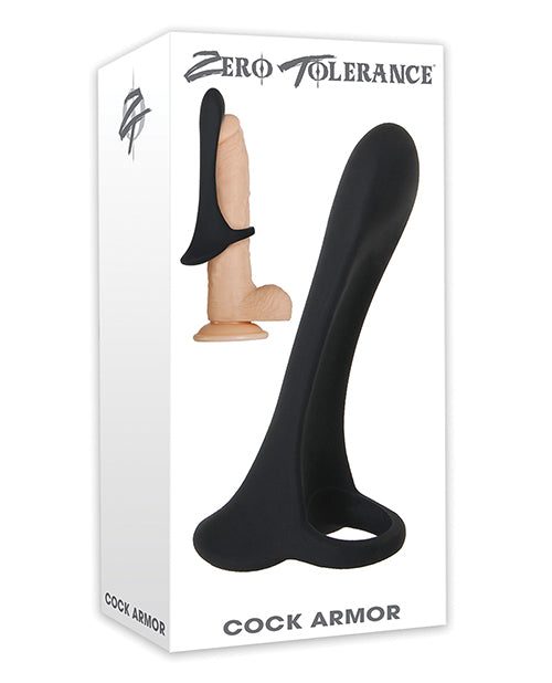 Zero Tolerance Cock Armor - Black