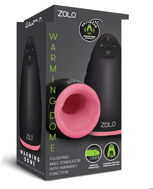 Zolo Pulsating Warming Dome Male Stimulator