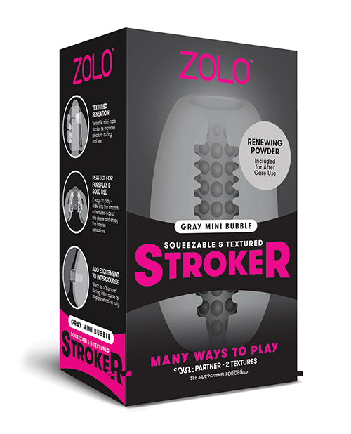 ZOLO Mini Bubble Stroker - Gray